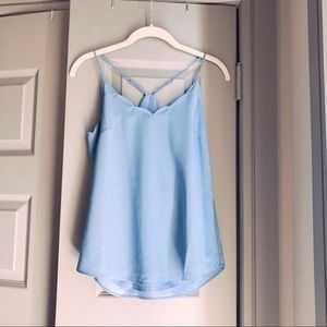 J Crew Scalloped Tank